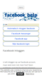 Mobile Screenshot of facebookinloggen.com