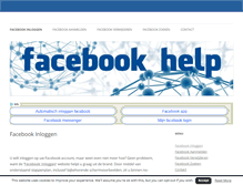 Tablet Screenshot of facebookinloggen.com